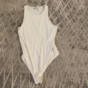 Express Ivory Sleeveless Top